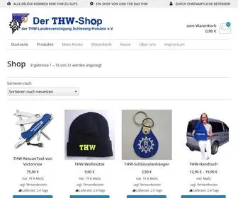 THW.org(Der THW) Screenshot