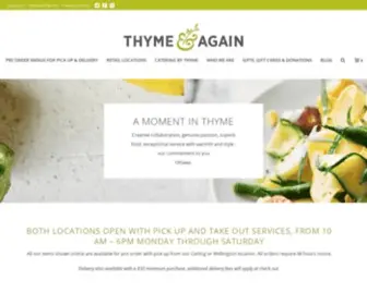 THymeandagain.ca(Thyme & Again) Screenshot