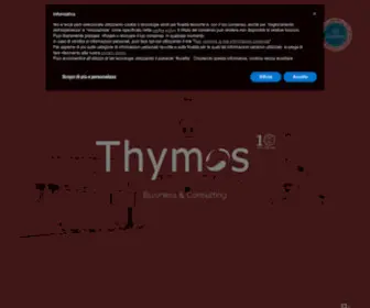 THymosbc.com(Corporate Finance e consulenza aziendale) Screenshot