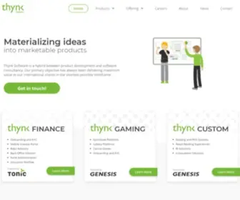 THYNksoftware.com(Thynk Software) Screenshot