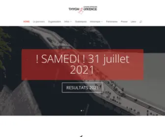 Thyon-Dixence.ch(Course pédestre) Screenshot