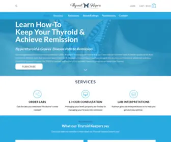 THyroidkeepers.com(Learn How) Screenshot