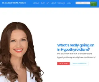 THyroidpharmacist.com(IZABELLA WENTZ) Screenshot