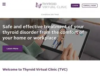 THyroidvirtualclinic.com(Thyroid Virtual Clinic) Screenshot