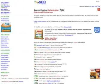 THyseo.com(Search Engine Optimization Tips) Screenshot