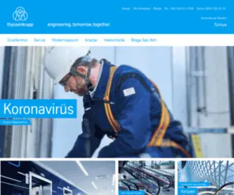 THYssenkrupp-Asansor.com.tr(THYssenkrupp Asansor) Screenshot