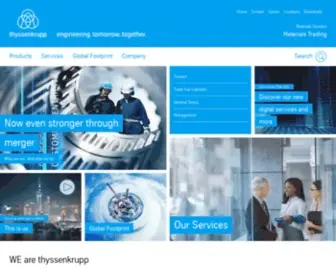 THYssenkrupp-Materials-Trading.com(Thyssenkrupp Materials Trading) Screenshot