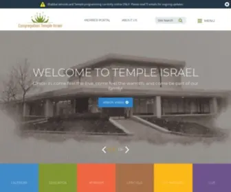 TI-STL.org(Congregation Temple Israel) Screenshot