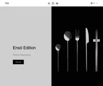 TI22.co(Everyday Products Made of Pure Titanium) Screenshot