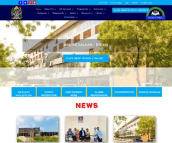 Tia.ac.tz(TANZANIA INSTITUTE OF ACCOUNTANCY (TIA)) Screenshot