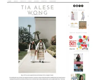 Tiaalesewong.com(LIFESTYLE BLOG) Screenshot