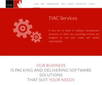 TiacGroup.com(TIAC) Screenshot