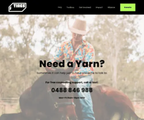 Tiacs.org(Mental Health Psychology) Screenshot