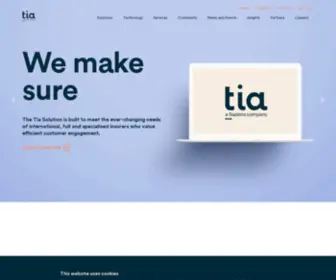 Tia.dk(We make sure) Screenshot