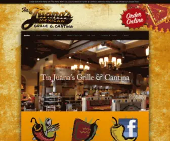 Tiajuanas.net(Tiajuana's Mexican Cantina) Screenshot