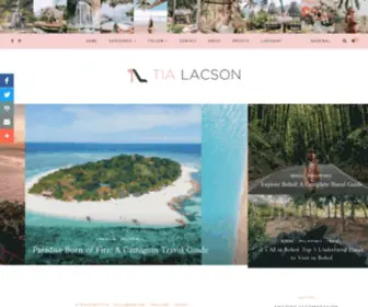 Tialacson.com(Tia Lacson) Screenshot