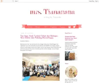 Tiananana.com(Mrs) Screenshot