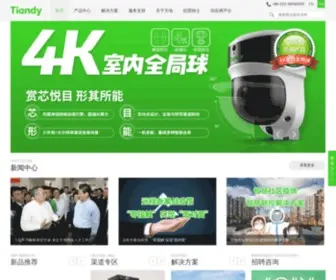Tiandy.com(天地伟业技术有限公司) Screenshot