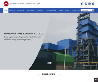 Tianlienergy.com(Shandong Tianli Energy Co) Screenshot