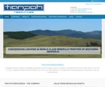 Tianpoh.com(Tian Poh Resources) Screenshot