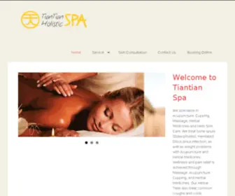 Tiantianspa.com(Tian Tian Spa) Screenshot