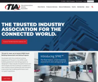Tiaonline.org(The Telecommunications Industry Association (TIA)) Screenshot