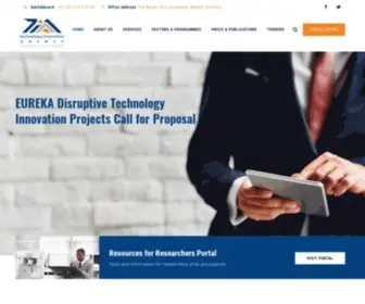 Tia.org.za(Innovating Tomorrow Together) Screenshot
