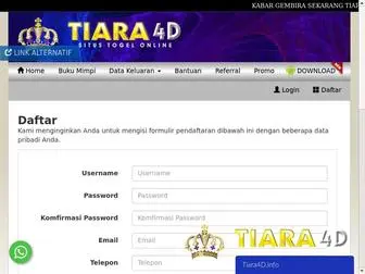 Tiara4D.asia Screenshot