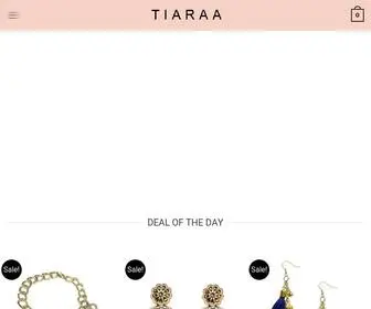 Tiaraa.in(Best Designer Handcraft Jewellery Collection) Screenshot