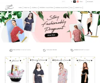 Tiarastories.com(Best Maternity Wears) Screenshot