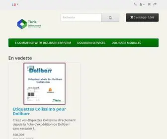 Tiaris.biz(Tiaris Services en Ligne) Screenshot