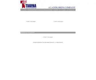 Tiarna.com(Tiarna Real Estate Services) Screenshot