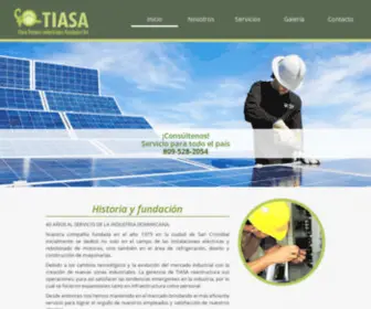 Tiasa.com.do(Tiasa Técnico Industriales Asociados Srl) Screenshot