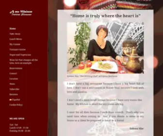 Tiasaloua.com(Dining for anniversary or birthday or special occasion Palma de Mallorca) Screenshot