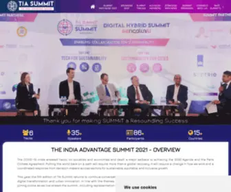 Tiasummit.com(The India Advantage (TIA)) Screenshot