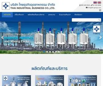 Tib-Group.com(Fully Integrated Industrial Machines and Spare Parts) Screenshot