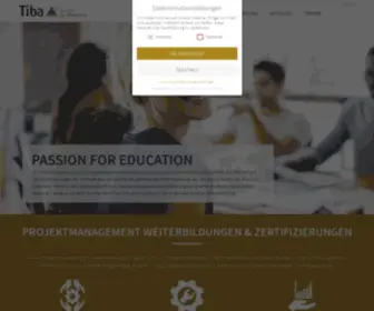 Tiba-Business-School.de(Tiba Business School) Screenshot