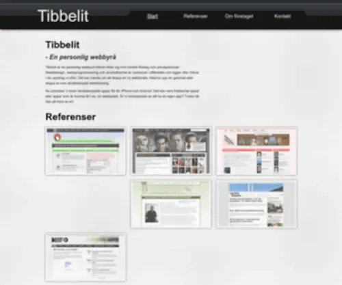 Tibbelit.se(Tibbelit) Screenshot