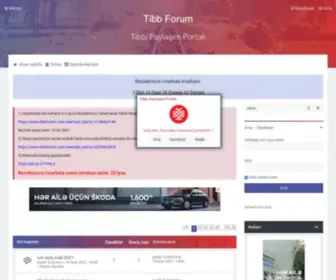 Tibbforum.com(Tibbi Paylaşım Portalı) Screenshot