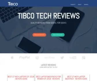 Tibcoblogs.com(Tibco Tech Reviews) Screenshot