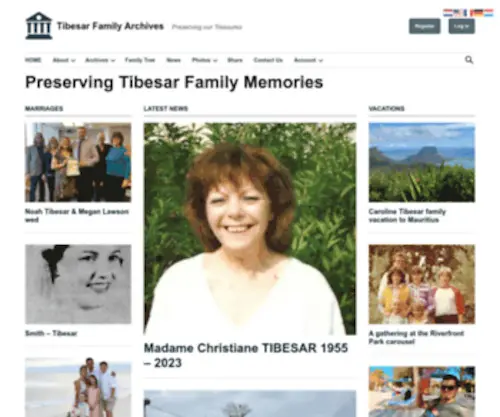 Tibesar.com(Log in ‹ tibesar archives) Screenshot