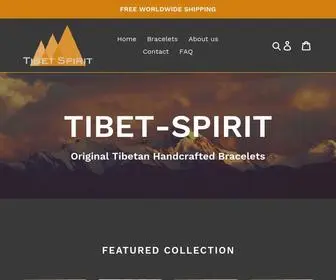 Tibet-Spirit.com Screenshot