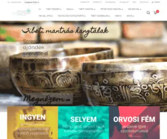 Tibetan-Shop-Tharjay-Norbu-Zangpo.hu(Tibetan Shop Tharjay Norbu Zangpo webáruház) Screenshot