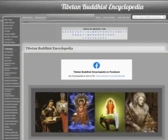 Tibetanbuddhistencyclopedia.com(Chinese Buddhist Encyclopedia) Screenshot