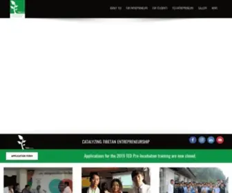 Tibetanentrepreneurs.org(Catalyzing Tibetan Entrpreneurship) Screenshot