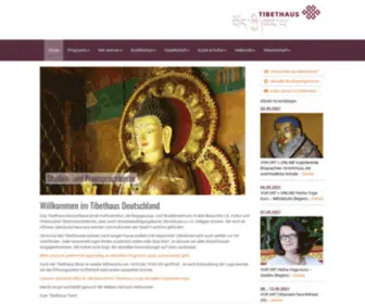 Tibethaus.com(Home ) Screenshot