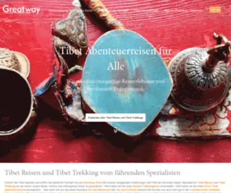 Tibetreisen.com(Kailash Trekking) Screenshot