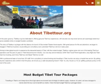 Tibettour.org(Tibettour) Screenshot