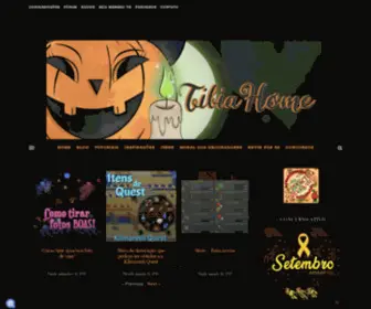 Tibiahome.com(Tibia Home) Screenshot