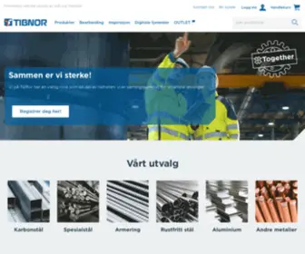 Tibnor.no(Markedets) Screenshot